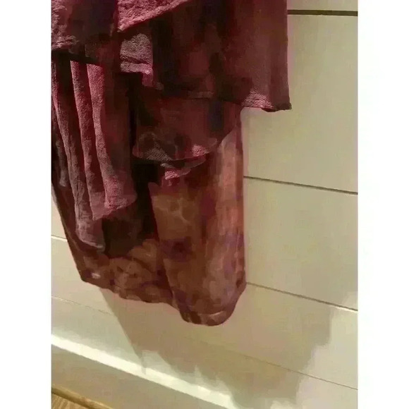 YFB,Young Fabulous and Broke Silk&Modal Tie-Dyed Draped Mini, S - Picture 6 of 8